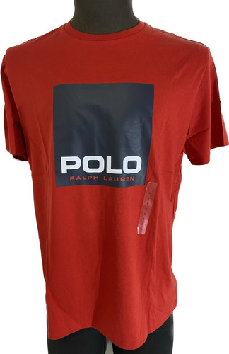 Camiseta Polo Ralph Lauren Cuello Redondo Estampado R101