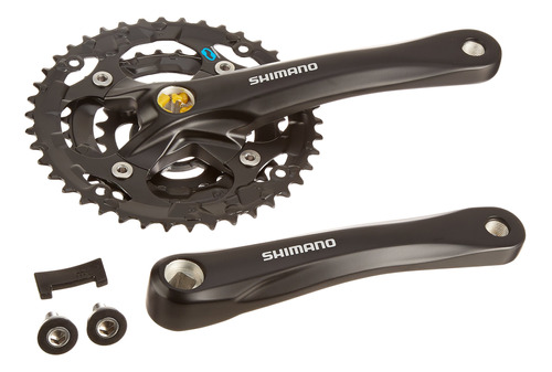 Shimano M361 Rueda De Cadena Híbrida, Negro