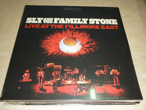 Sly Family Stone Live Fillmore East Vinilo Doble Nuevo