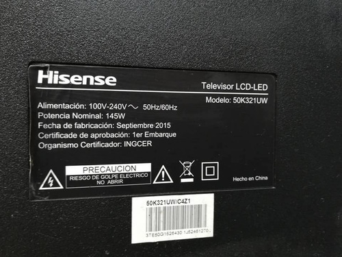 Modulo Wifi Para Televisor Hisense 50k321uw (Usado)