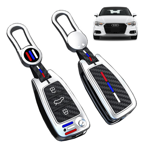 Para Capa Chave Canivete Audi A3 Q3 A1 Proteção Acessórios