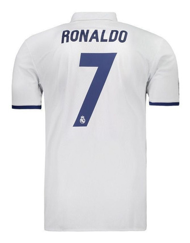 Camisa adidas Real Madrid Home 2017 7 Ronaldo