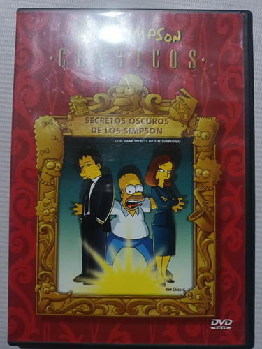 Dvd Los Simpson Clásicos Secretos Oscuros De Los Simpson