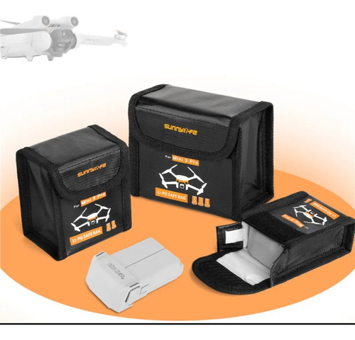 Bolsa Antiexplosiva Protectora Para Baterías Dji Mini 3 Pro