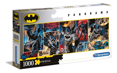 Clementoni Puzzle 1000 Piezas Batman Dc Panorama Supertoys