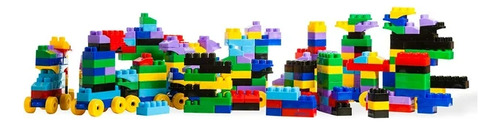 Bloques Juguete De Construcción con Mochila Bolsa 300 Piezas. Juego De Bloques De Construccion Niños
