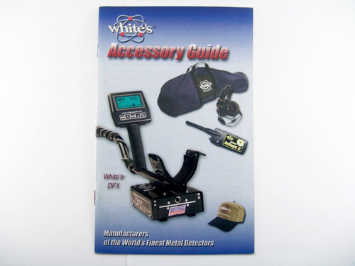 Accesory Guide White´s Detector De Metales 2002
