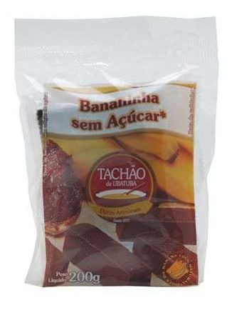 Imagem 1 de 1 de Bananinha Sem Açucar Tachão De Ubatuba 200g