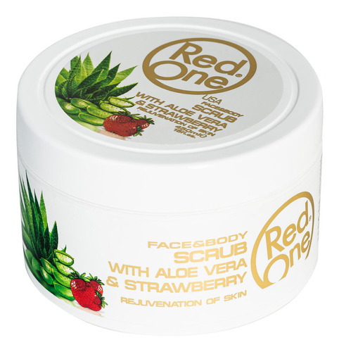 Red One Exfoliante Facial Hombre Barbería Aloe Vera Momento 