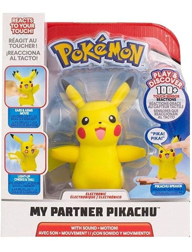 Pokemon Electronico Y Interactivo Mi Compañero Pikachu