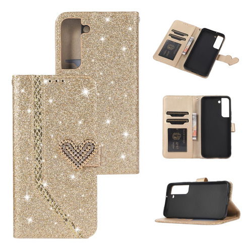 2×funda Piel Con Solapa Para iPhone, Diseño Cartera Con