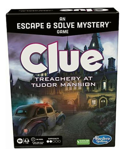 Clue Juego De Mesa Treachery At Tudor Mansion, Escape Room