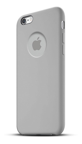 Funda Protectora Silicone Para iPhone 13 Pro Max Gris