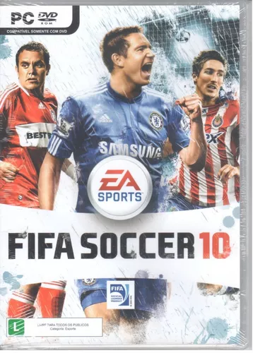 Fifa Soccer 10 Jogo Pc Original Mídia Física Lacrado