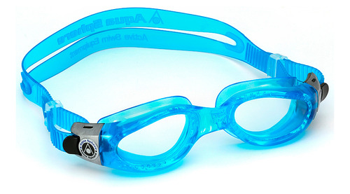 Óculos De Natação Aqua Sphere Kaiman Small Azul/prata Cor Azul