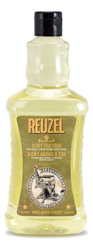  Reuzel Shampoo 3 En 1 350 Ml + Travel Size 100 Ml Tea Tree