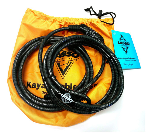 Lasso The Original Kayak Lock For Closed Deck Touring Kayak.