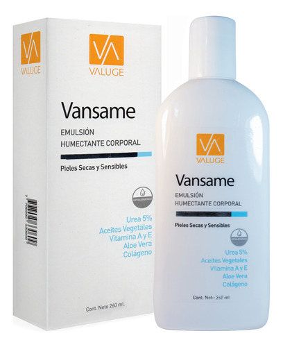  Vansame Emulsion Humectante Corporal Urea 5% X 260 Ml