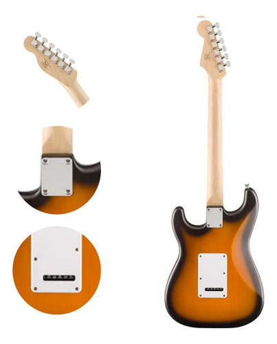 Guitarra Fender Squier Debut Series Stratocaster 2-color Su