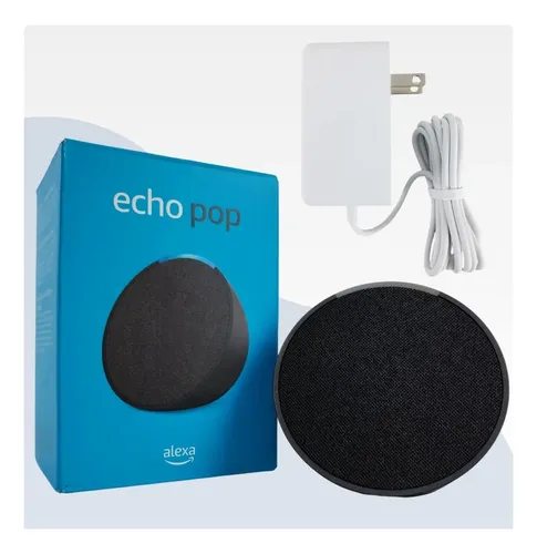 Amazon Echo Pop com Alexa Preto | MercadoLivre