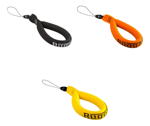 Ruggard Round Floating Wrist Strap (3-pack)
