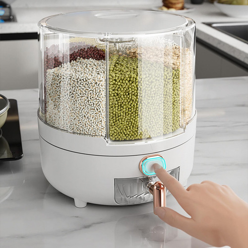 Cubo De Arroz, Contenedor De Almacenamiento De Granos, 10kg