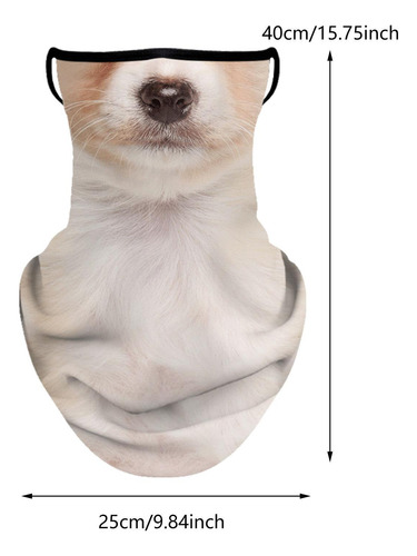 2 Máscara De Cuello Polaina Que Cubre Bandana Para Correr