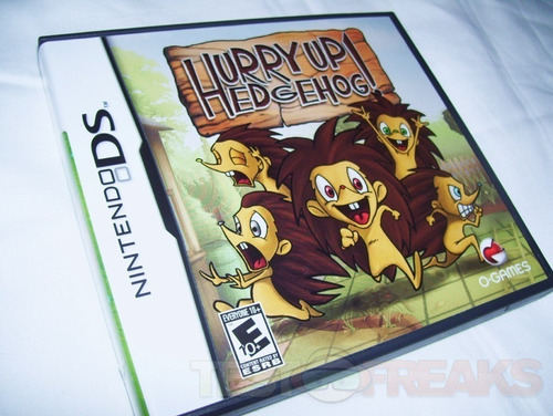 Jogo Para Nintendo Ds Hurry Up Hedgehog Original E Lacrado