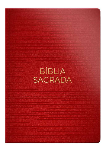 Bíblia Nvt Letra Gigante - Luxo - Vermelha, De A Mundo Cristão. Geográfica Editora, Capa Dura, Edição 1 Em Português, 2023