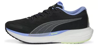 Zapatillas Puma Deviate-nitro-2 Black/royal/saphire Mujer