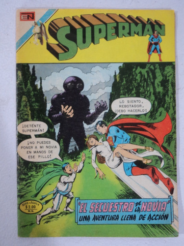 Dc Comic Superman #1009 Serie Águila Ed Novaro Abril 1975