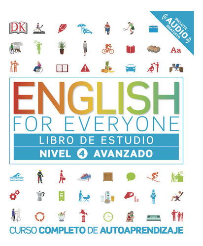 Libro English For Everyone - Libro De Estudio - Nivel 4 A...