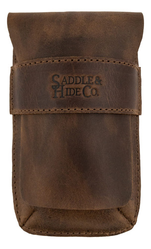 Saddle & Hide Co., Funda De Reloj Individual Hecha A Mano De