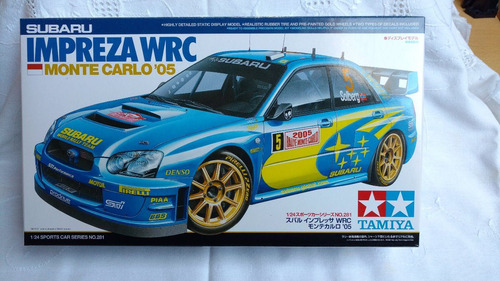 Tamiya No.24281 1/24 Subaru Impreza Wrc Rally Monte Carlo 05