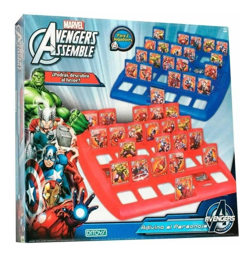 Juego De Mesa Adivina El Personaje Avengers 1759 Ditoys