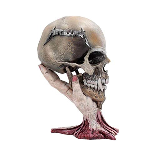 Metallica Sad But True Skull 22cm, Resina, Tono Taupe