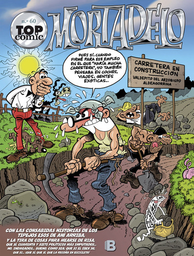 Top Comic Mortadelo 60 La Ruta Del Yerbajo - Ibañez Talavera