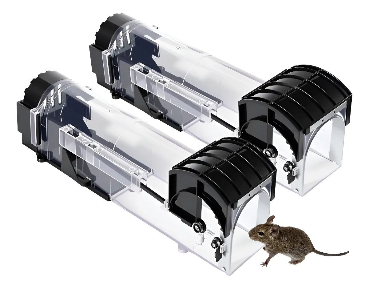Trampas Para Ratas Ratones Efectivas Automática 2pcs