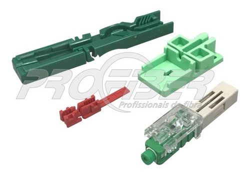 20 Pcs Conector Sc/apc Unit2/lt Fujikura+gabarito+decapado