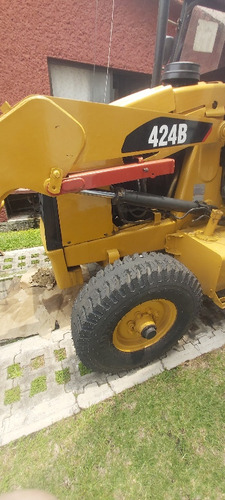 Retroexcavadora Caterpillar 424b, Año 2011 Con Cabina