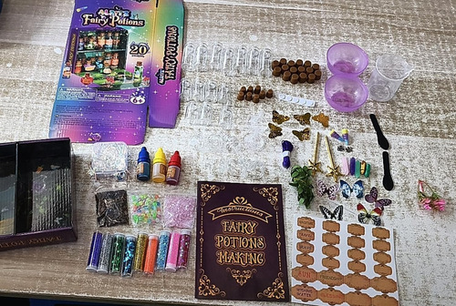 Kit De Pociones De Hadas Mezcla Mágica Con 20 Botellas