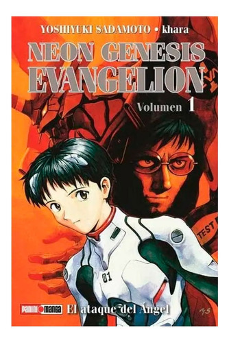 Neon Genesis Evangelion: El Ataque Del Ángel, De Yoshiyuki Sadamoto., Vol. 1. Editorial Panini Manga, Tapa Blanda En Español, 2016