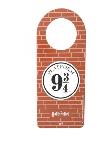 Aviso De Porta Plataforma 9 3/4 | Harry Potter