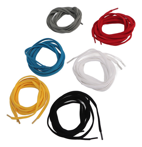 Cordones Coloridos Para Atar Zapatos, 12 Piezas, Elásticos P