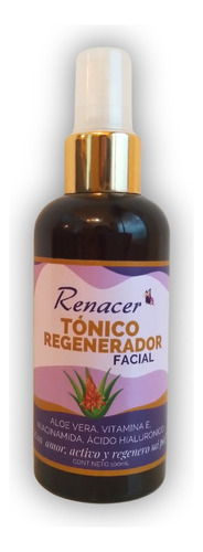 Tónico Regenerador Renacer Cuidado De La Piel Activo Natural