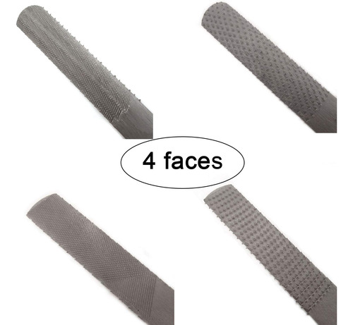Lima Semicircular Honbay 1 Madera Carbono Aguja Plana 7.87 P