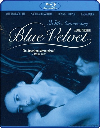 Blu-ray Blue Velvet / Terciopelo Azul / De David Lynch