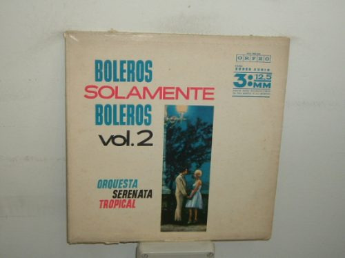 Orquesta Serenata Tropical Boleros Solamente 2 Vinilo Arg