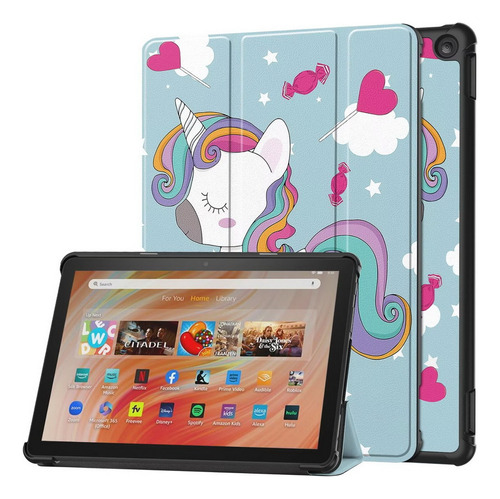 Funda De Tableta Inteligente Stand Para Amazon Fire Hd 10 20