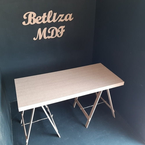 Mesa Provençal Cavalete Festa 1,50x68x80alt Decoração Mdfcru
